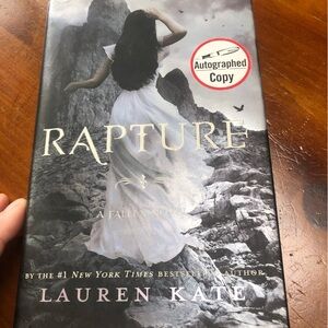 Rapture by Lauren Kate - Autographed Copy - first edition hardcover copy -